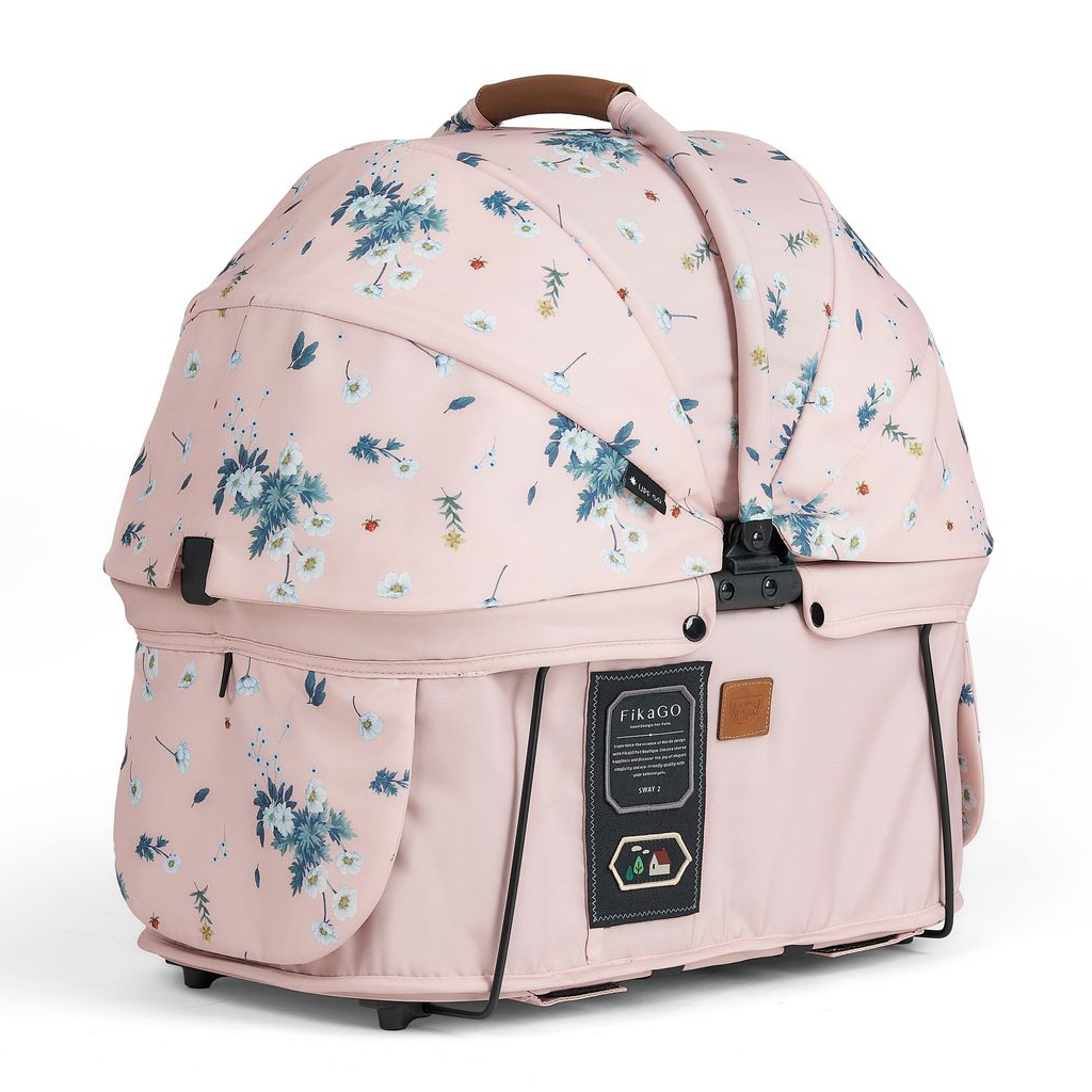 E-shop FIKAGO Nosič pre psov a mačky Sway2 Arctic Flower