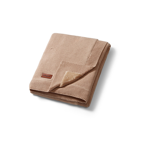 E-shop BABYONO Deka z prírodnej bavlny 75 × 100 cm dark beige 0m+
