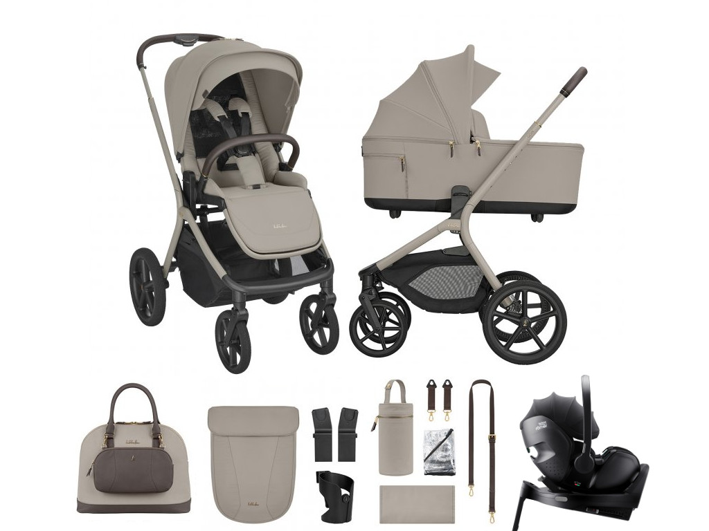E-shop KikkaBoo Výhodný set Goya Platinum Champagne + Britax Baby-Safe Pro + základňa