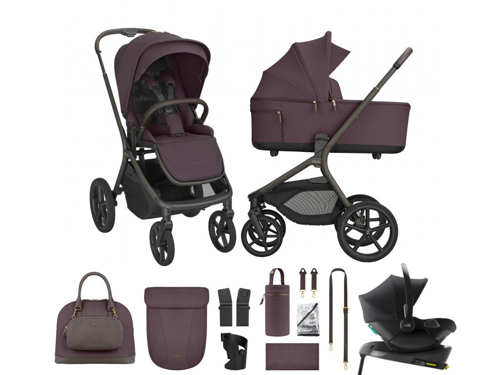 E-shop KikkaBoo Výhodný set Goya Platinum Merlot + Britax Baby-Safe Core + základňa