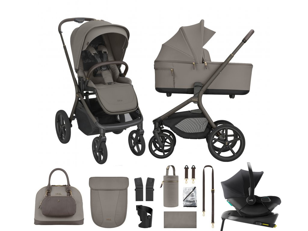 E-shop KikkaBoo Výhodný set Goya Platinum Mocca + Britax Baby-Safe Core + základňa