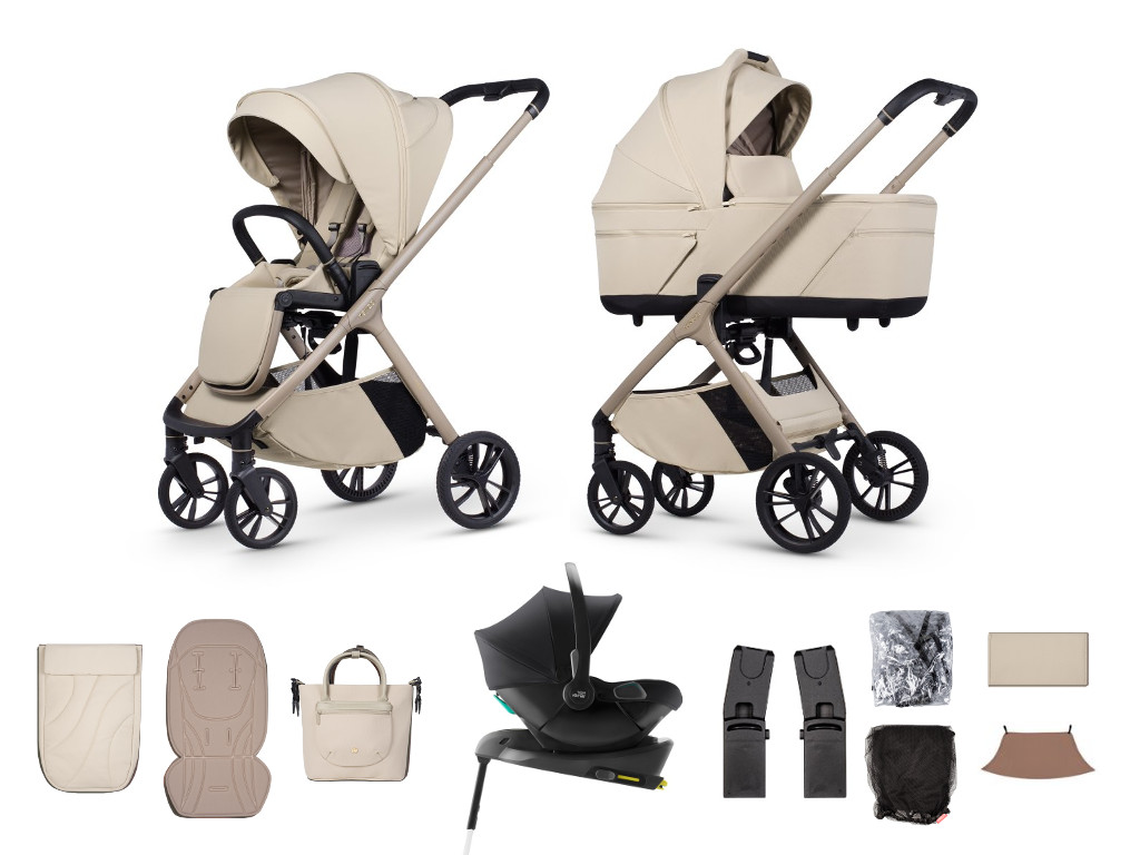 E-shop Venicci kočík Tila 2026, sabbia + Britax Baby Safe CORE + základňa