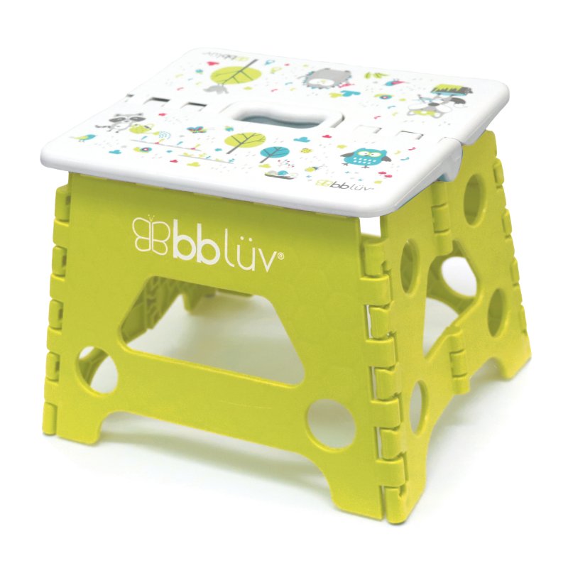 E-shop BBLÜV Skladací stupienok Stëp Lime
