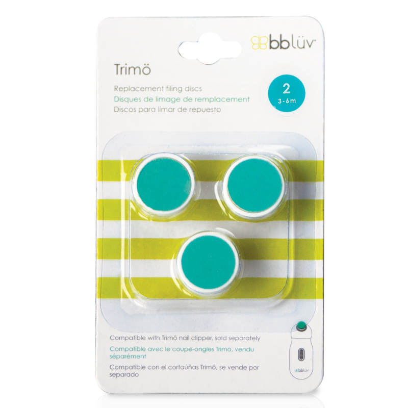 E-shop BBLÜV Náhradné nástavce pre pilník na nechty Trimö 3ks (3-6m)