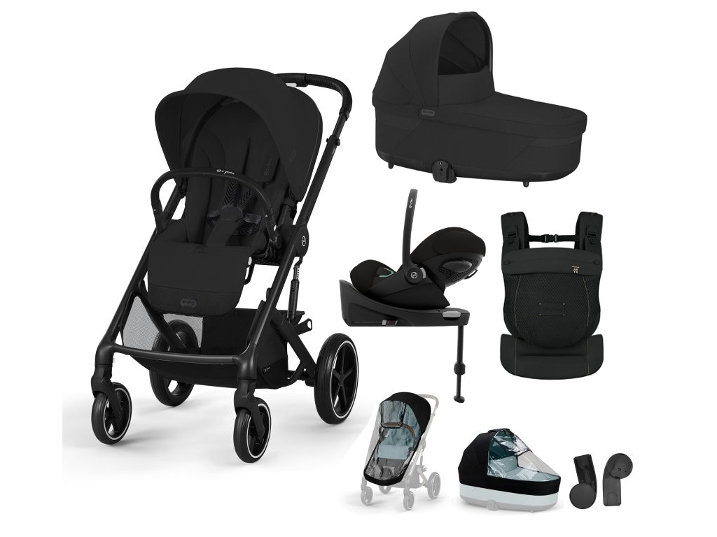 E-shop Cybex Balios S LUX, bundle set XL + AMYA 2026, moon black