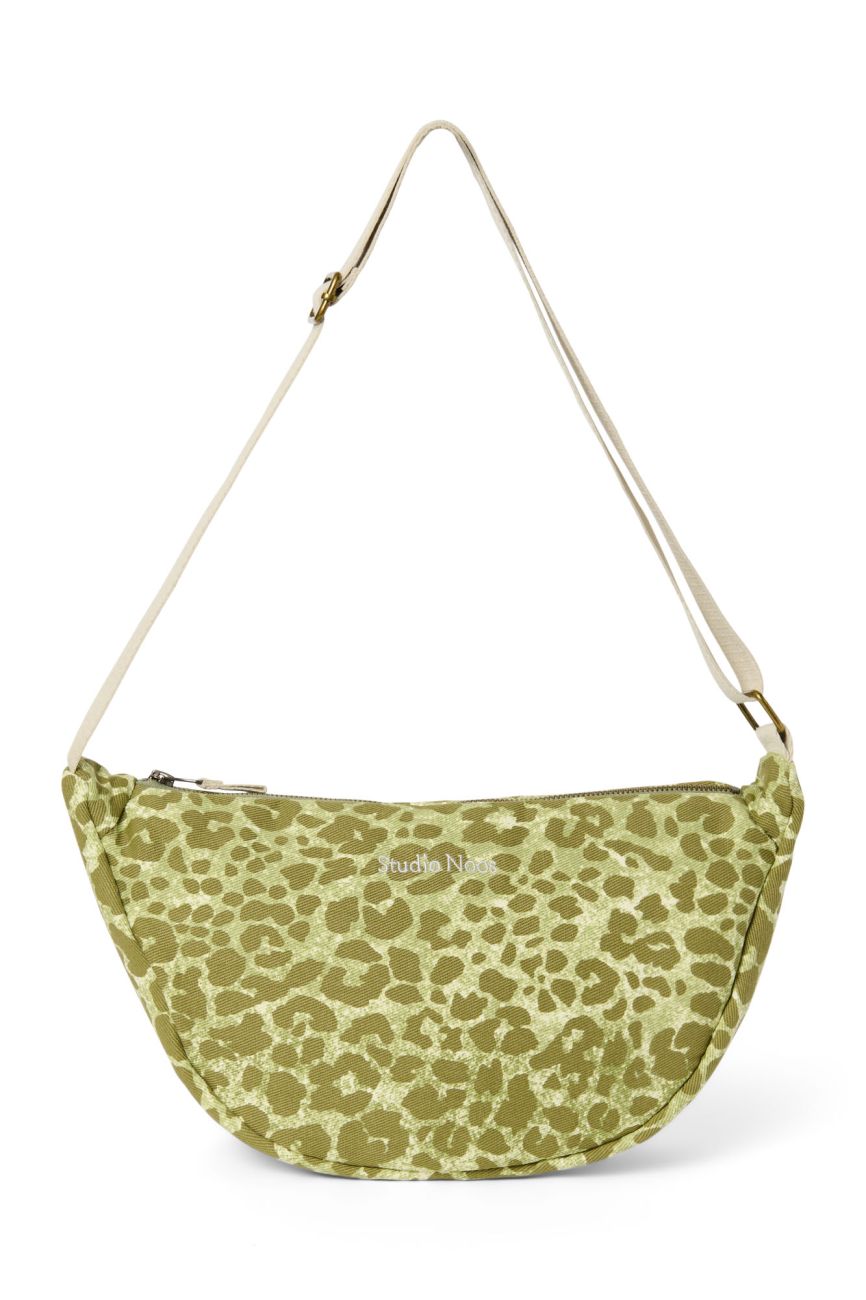 E-shop STUDIO NOOS - Cotton Adult FANNY kabelka | Green Leopard