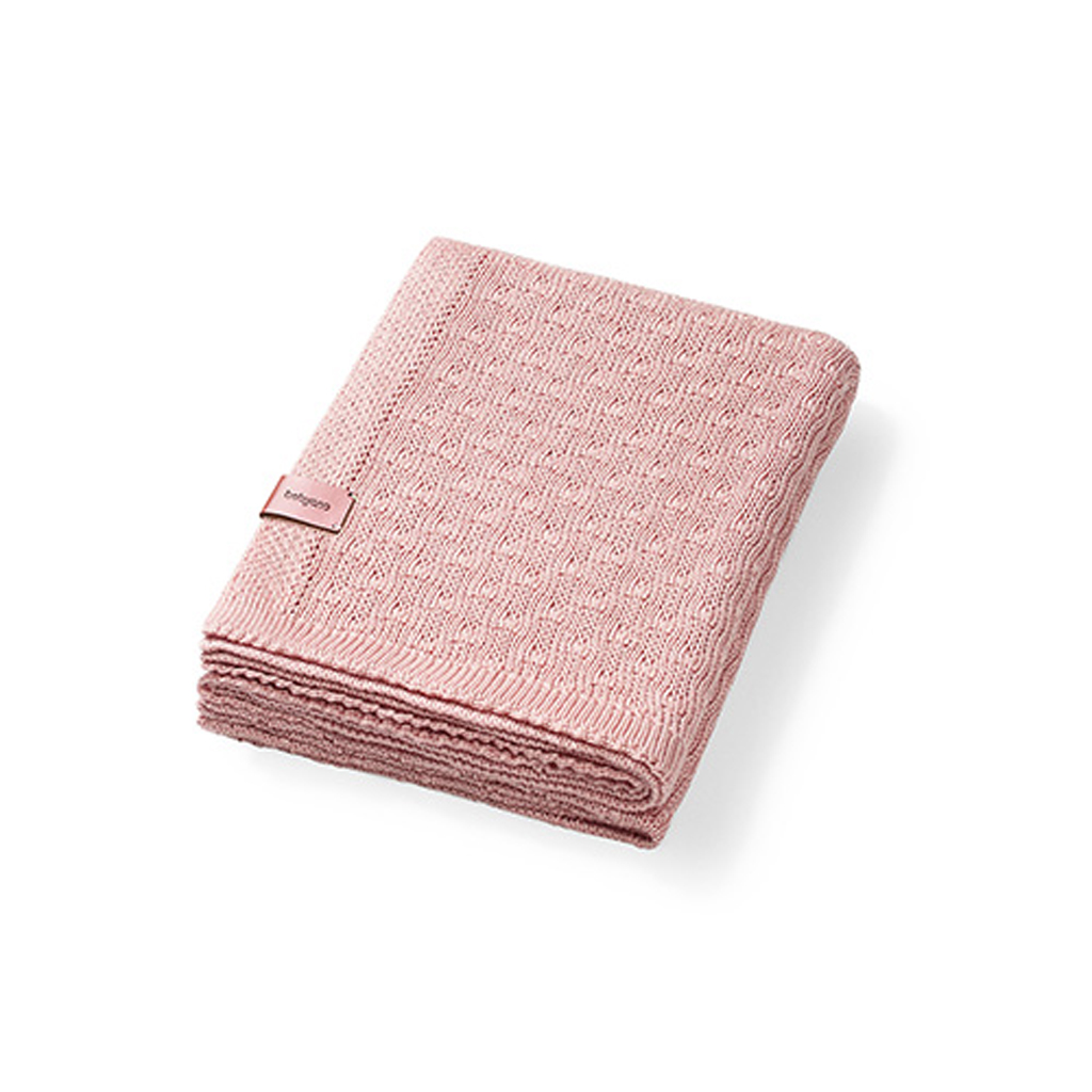 E-shop BABYONO Deka pletená bambusová Pink