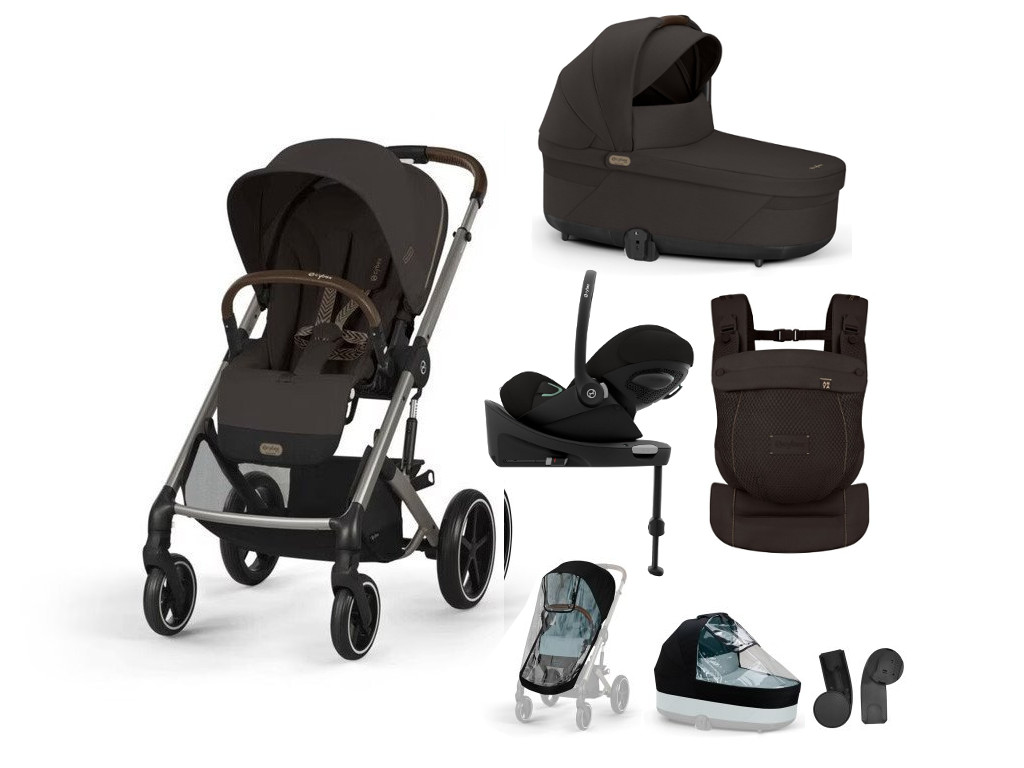 E-shop Cybex Balios S LUX, bundle set XL + AMYA 2026, chocolate brown
