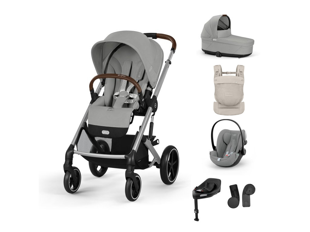 E-shop Cybex Balios S LUX, bundle set M + AMYA 2026, grey