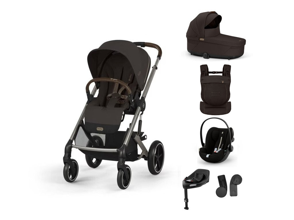 E-shop Cybex Balios S LUX, bundle set M + AMYA 2026, chocolate brown