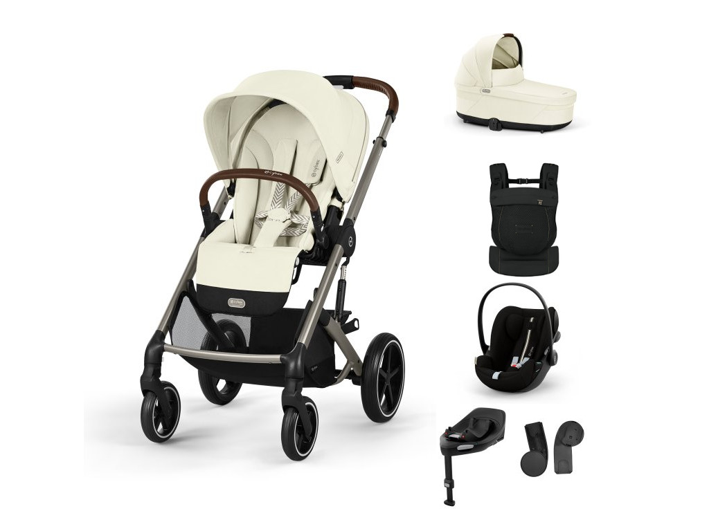 E-shop Cybex Balios S LUX, bundle set M + AMYA 2026, seashell beige
