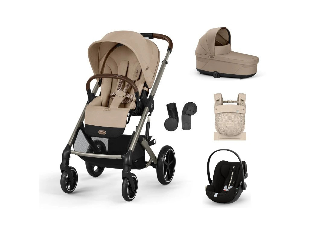 E-shop Cybex Balios S LUX, bundle set S + AMYA 2026, almond beige