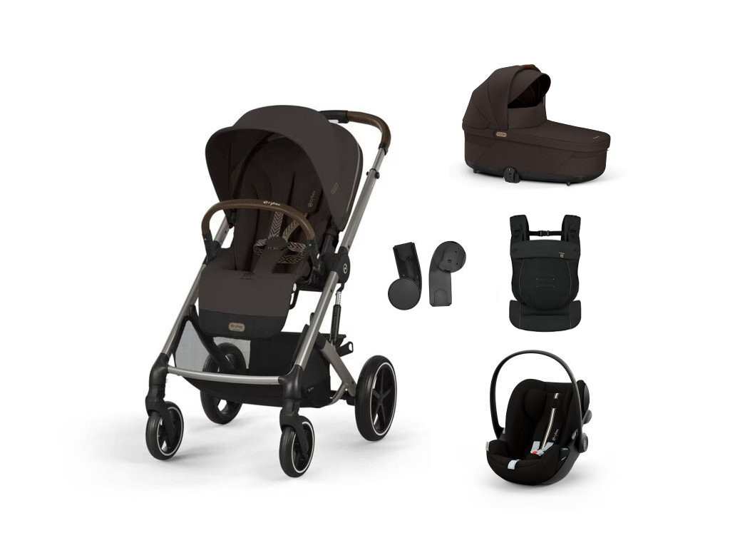 E-shop Cybex Balios S LUX, bundle set S + AMYA 2026, chocolate brown