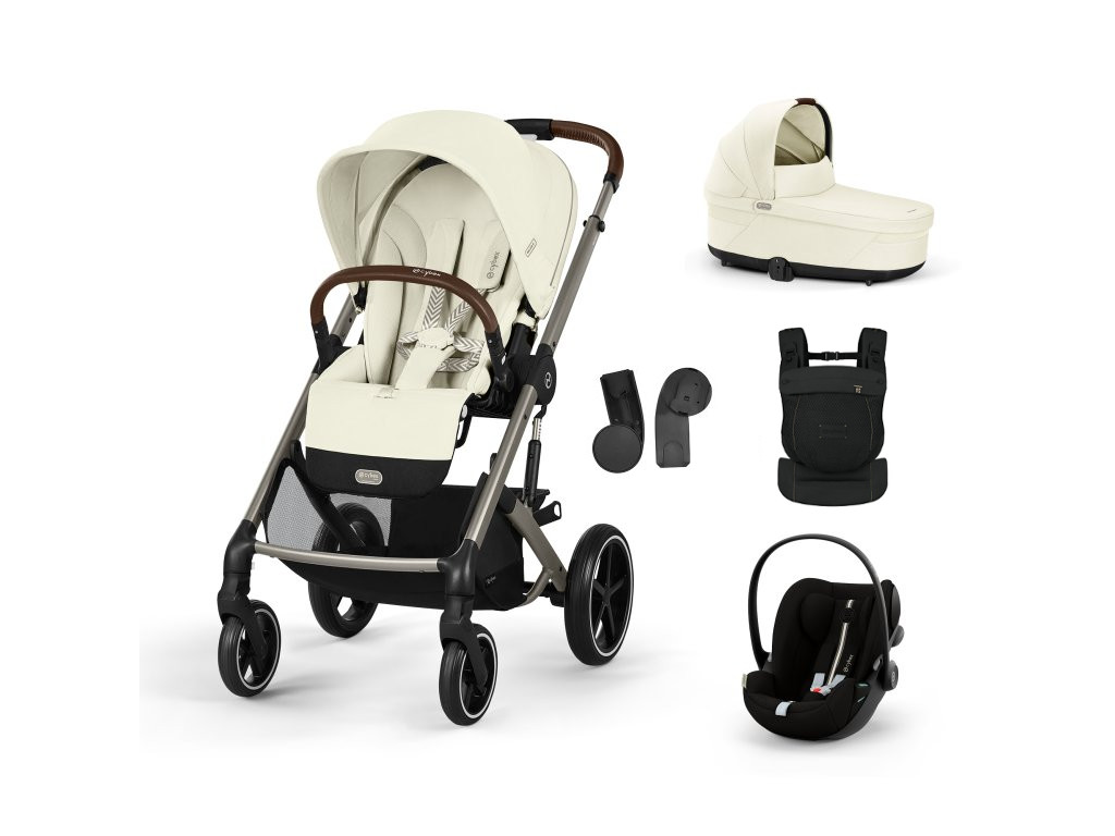 E-shop Cybex Balios S LUX, bundle set S + AMYA 2026, seashell beige