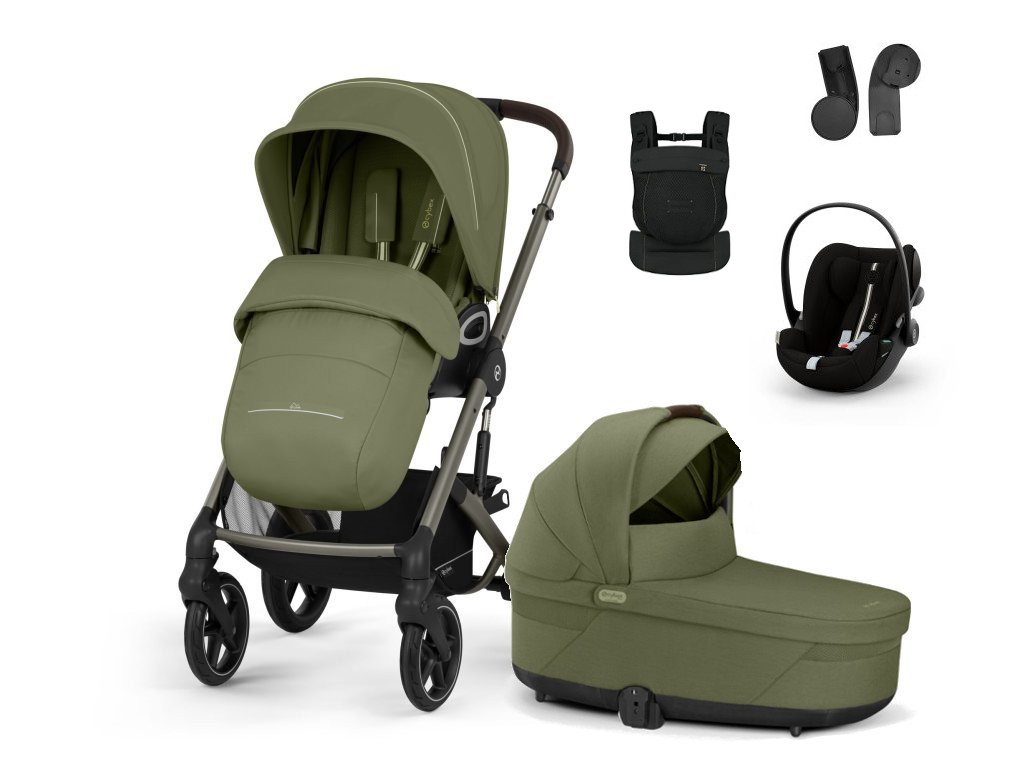 E-shop CYBEX Talos S Lux Bundle set S + AMYA 2026, Moss green