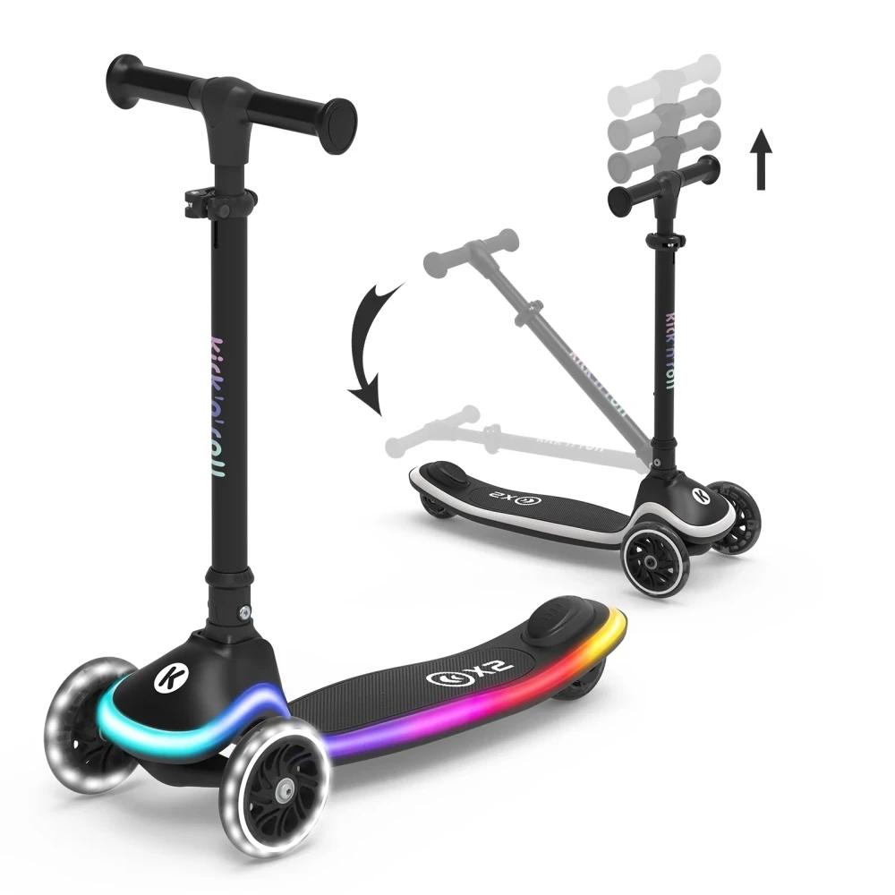 E-shop X2B Spacewheelz Kolobežka Kick'n'Roll Black