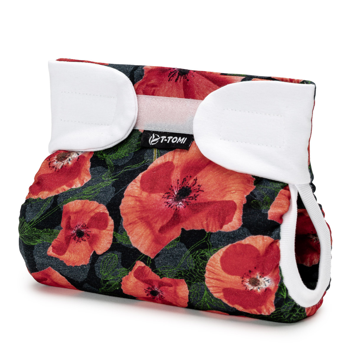 E-shop T-TOMI Ortopedické abdukčné nohavičky - suchý zips Poppies (3-6kg)