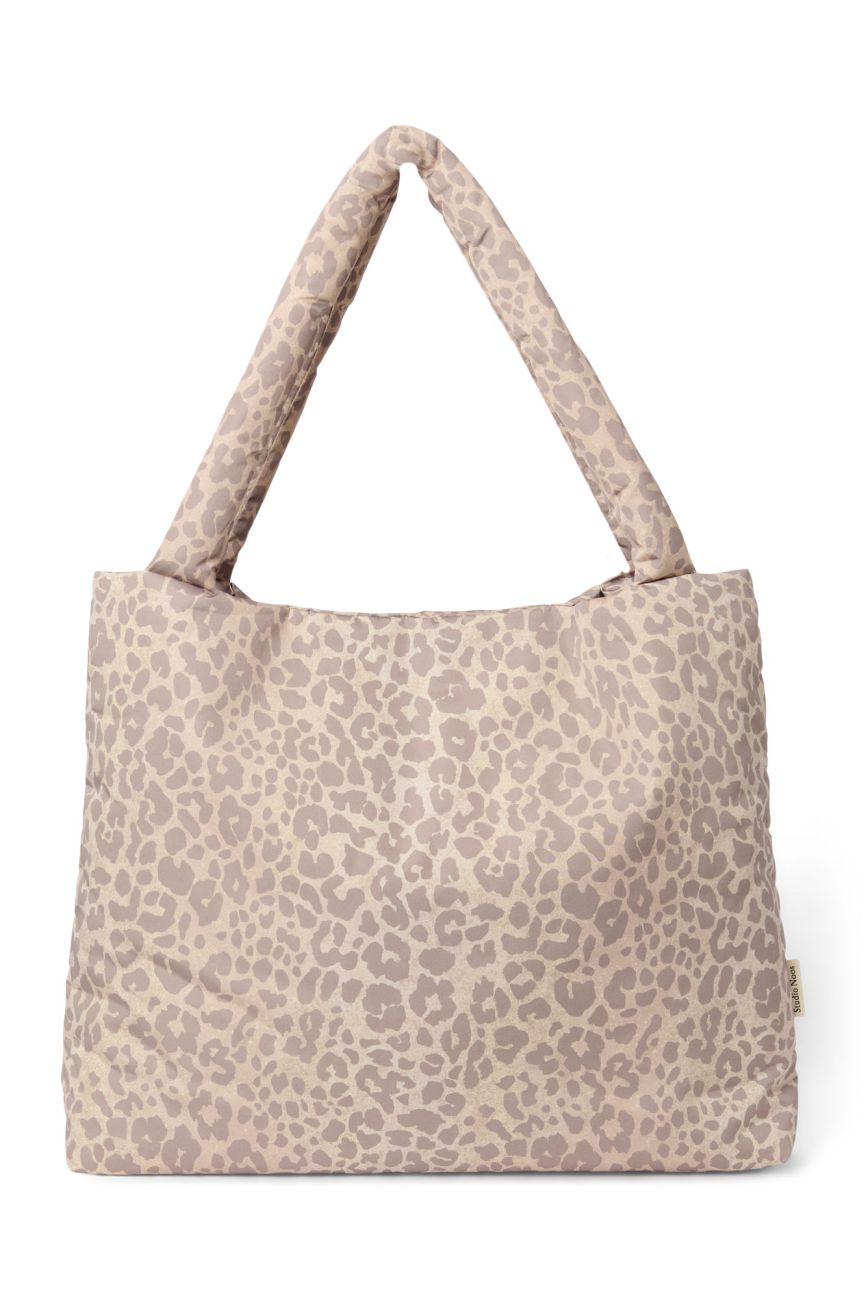 E-shop STUDIO NOOS - Puffy MOM BAG - prebaľovacia taška | Cream Leopard