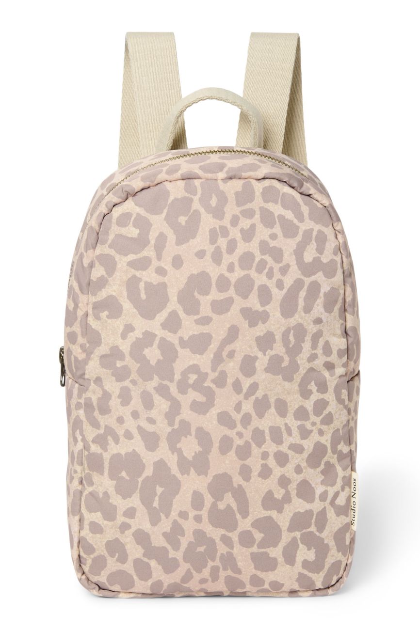 E-shop STUDIO NOOS - Puffy Mini BACKPACK | Cream Leopard