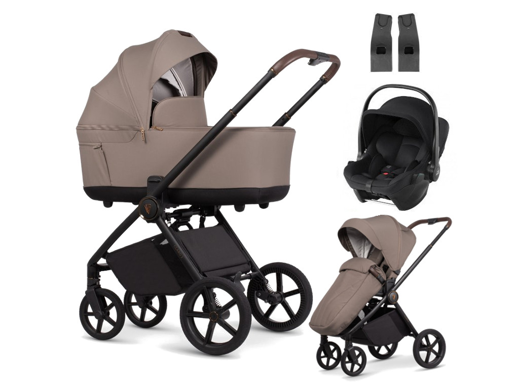 E-shop Venicci kočík CLARO2 3v1 s Baby Safe Core, Almond