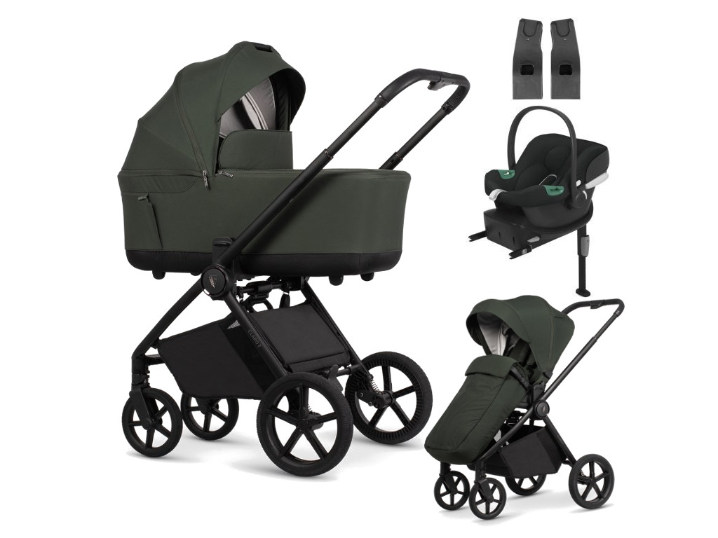 E-shop Venicci kočík CLARO2 4v1 s Cybex Aton B2 + základňa, Forest