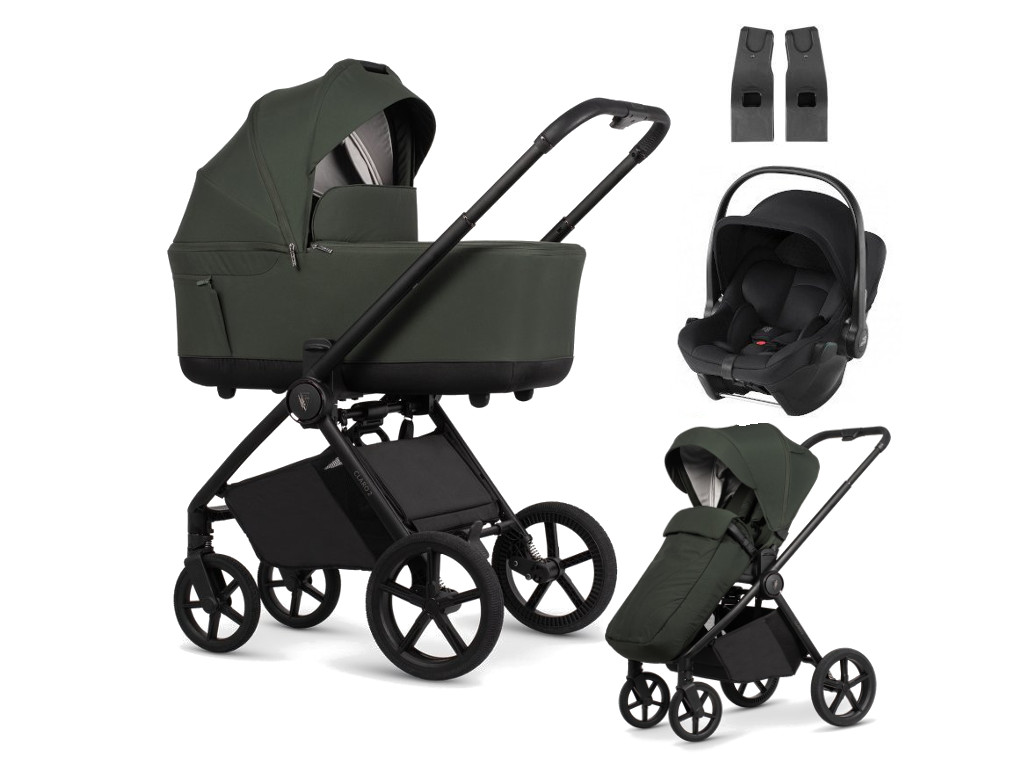 E-shop Venicci kočík CLARO2 3v1 s Baby Safe Core, Forest