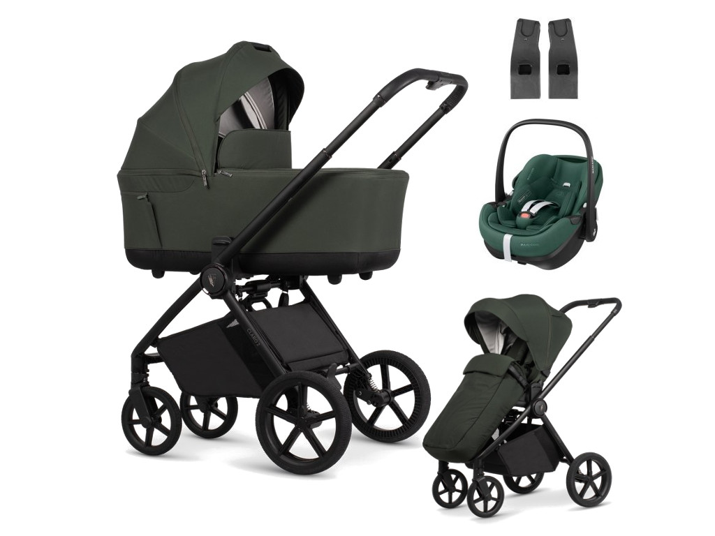 E-shop Venicci kočík CLARO2 3v1 s Maxi-Cosi Pebble 360 Pro2, Forest