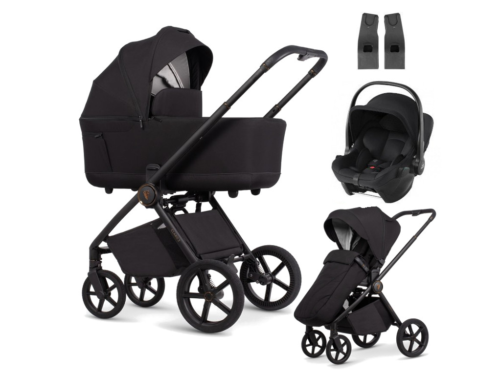 E-shop Venicci kočík CLARO2 3v1 s Baby Safe Core, Noir