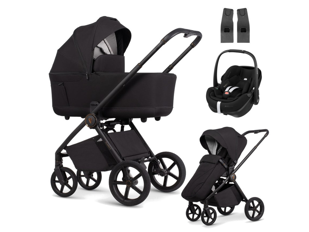 E-shop Venicci kočík CLARO2 3v1 s Maxi-Cosi Pebble 360 Pro2, Noir