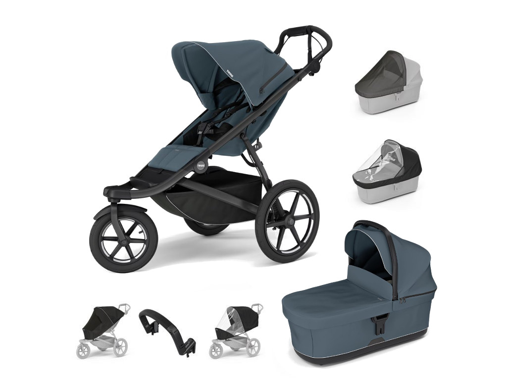 E-shop Thule Urban Glide 3 Výhodný set, Dark Slate