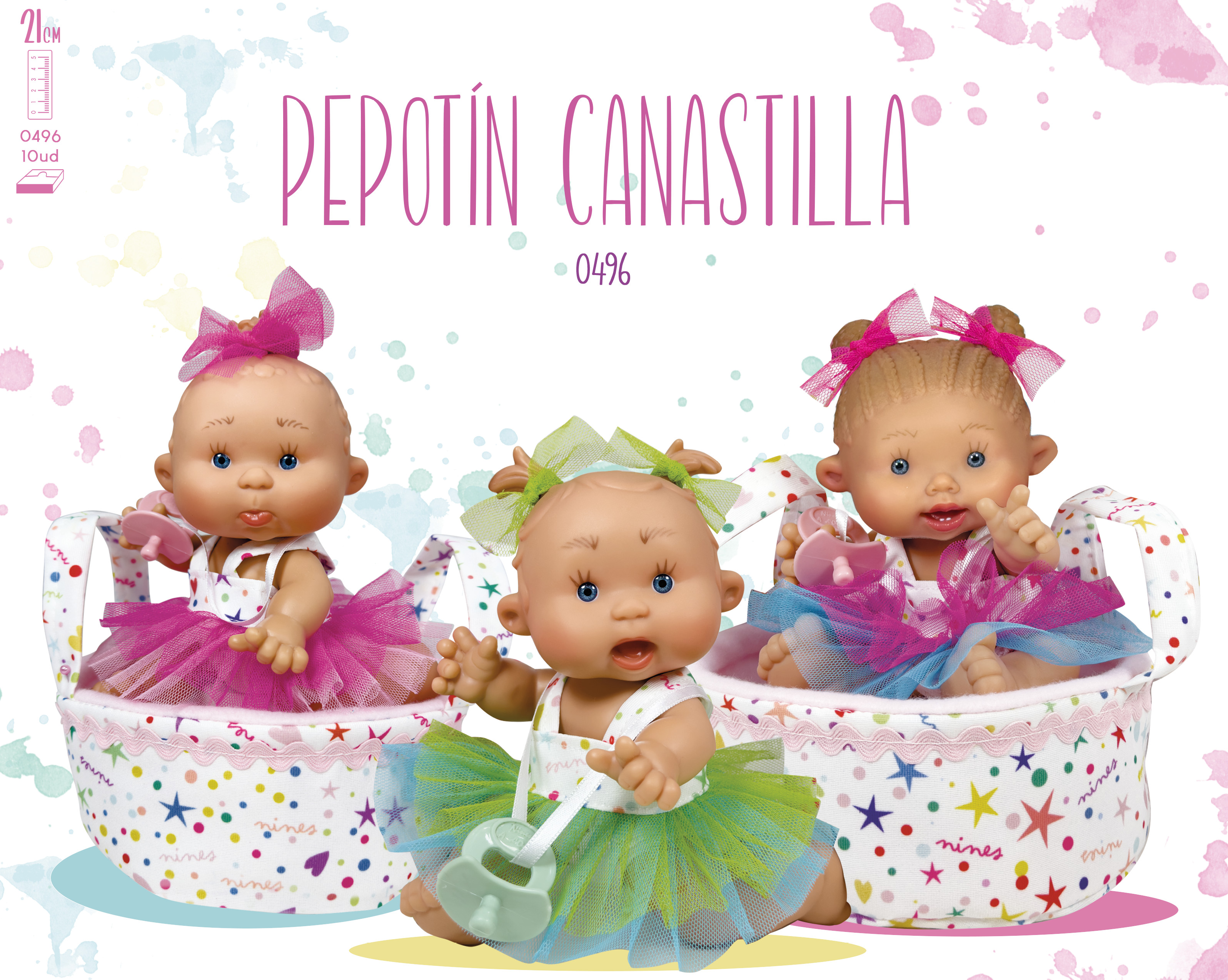 E-shop Nines d´Onil voňavá bábika Pepotin Canastilia 21cm 1ks MIX 0496