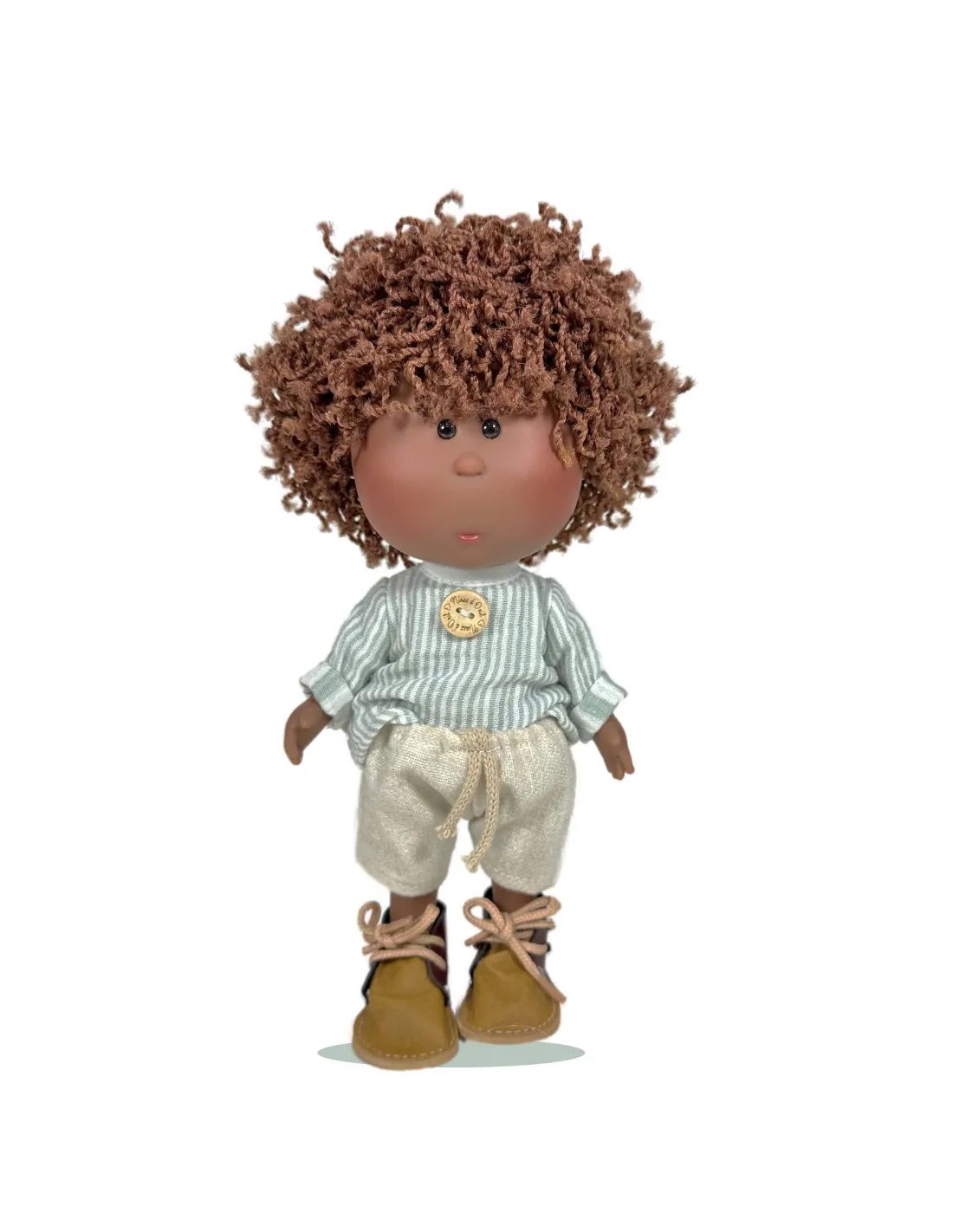 E-shop Nines d´Onil voňavá bábika MIO LITTLE Brown wool 23cm, 3168