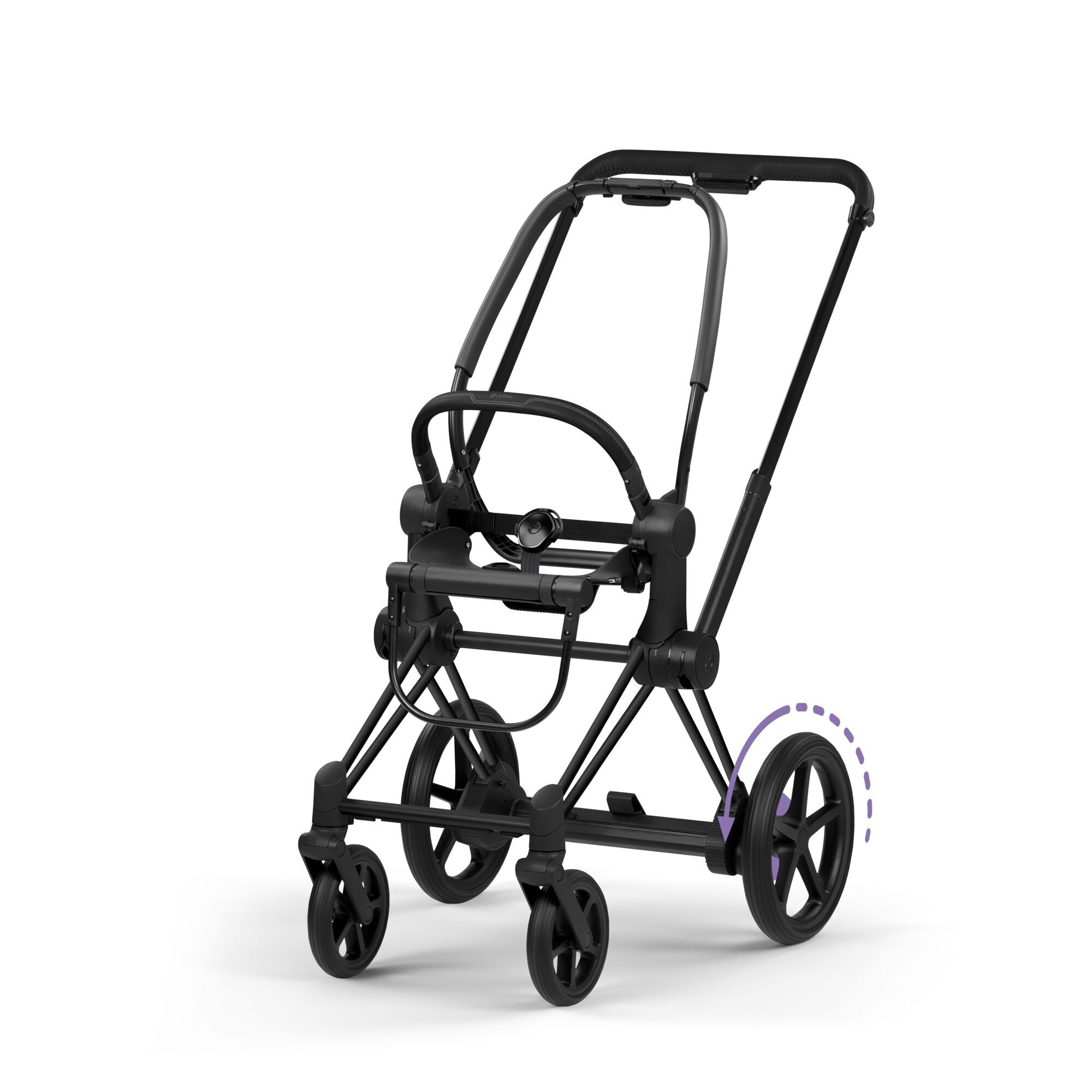 E-shop Cybex e-Priam Style podvozok 2026, matt black