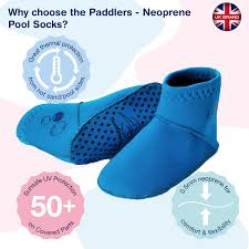 E-shop NS0424 Konfidence Paddlers Neoprénové ponožky Blue 12-24m