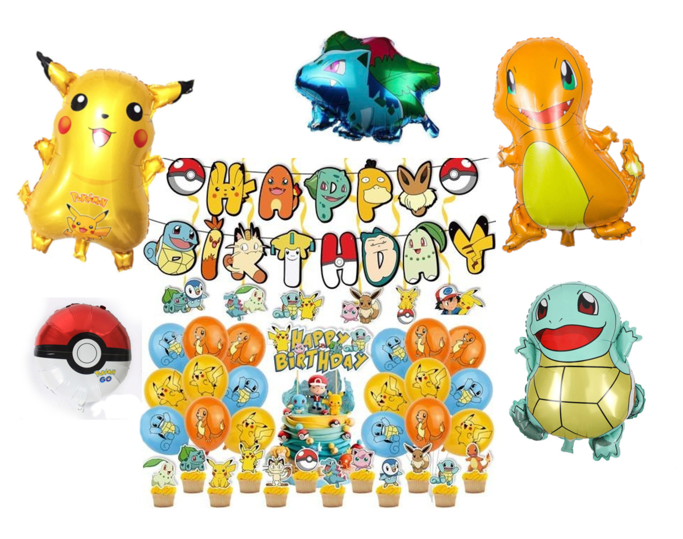 E-shop FunCo Maxi narodeninová sada Pokémon 65ks