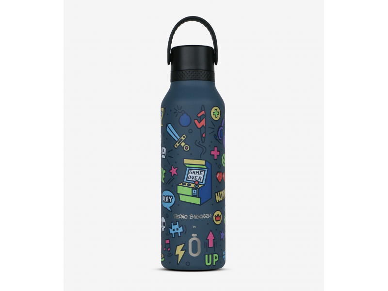 E-shop Runbott Termofľaša Mii 600 ml Retro Gamer Ocean