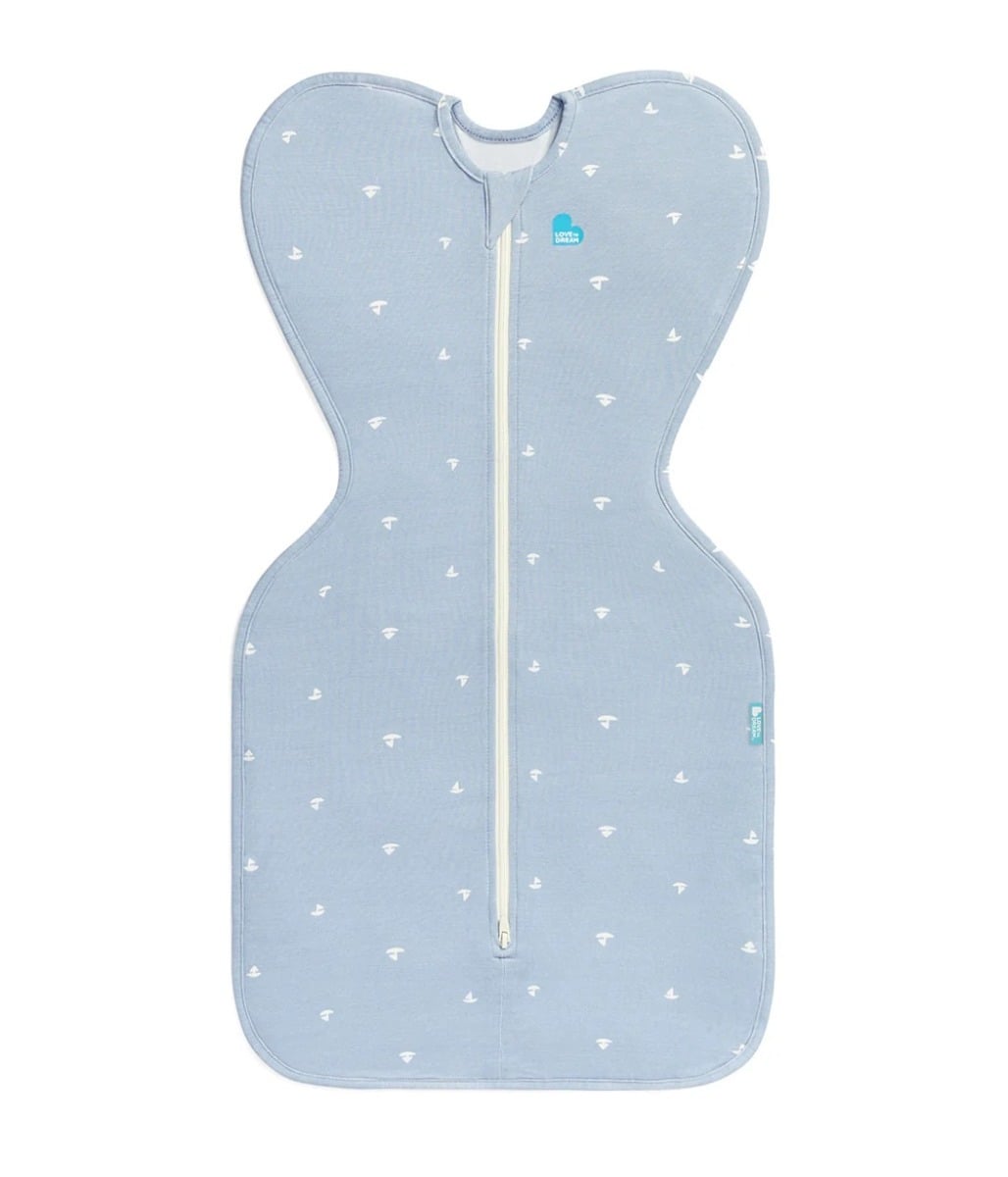 E-shop Love To Dream Swaddle UP Zavinovačka veľ. S člny, FÁZA1, 1 TOG Bambusová viskóza