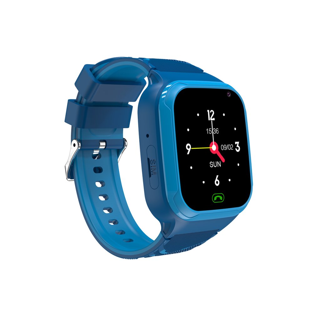 E-shop Zazu Detské smart hodinky 4G - modré
