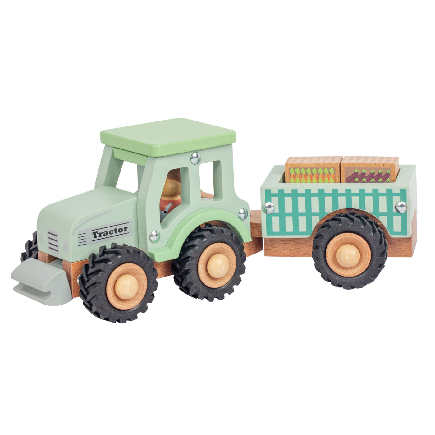 E-shop Woet Traktor s valníkom a nákladom