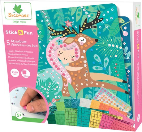 E-shop Sycomore Stick & Fun - mozaika - lesné princezné