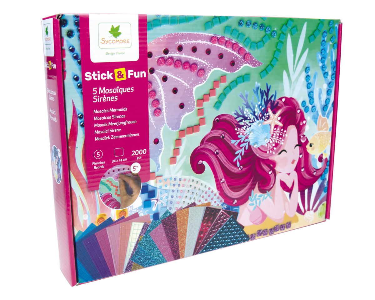 E-shop Sycomore Stick & Fun mozaika - Morská panna