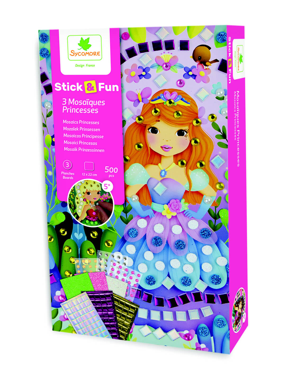 E-shop Sycomore Stick & Fun - malá mozaika - princezné