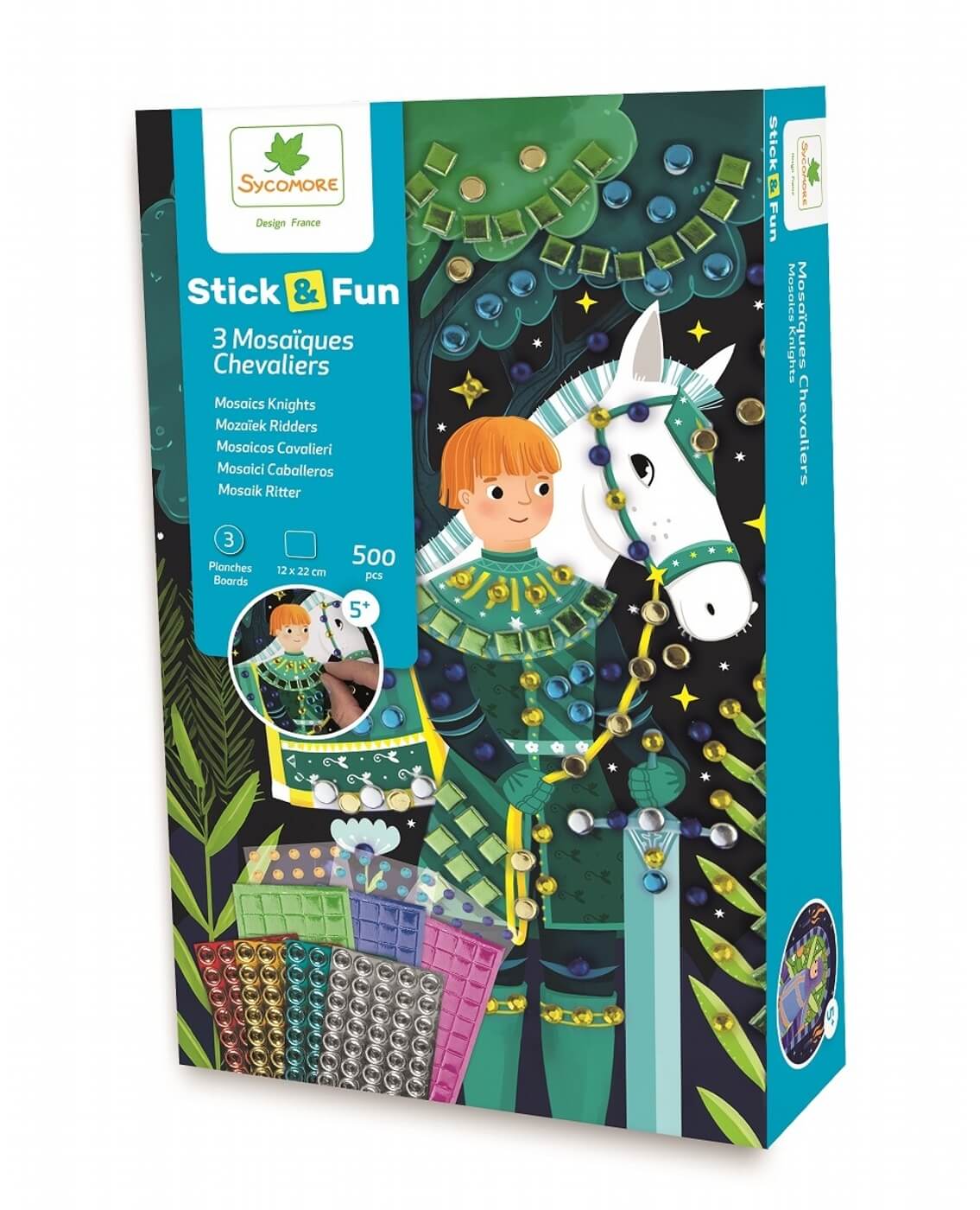 E-shop Sycomore Stick & Fun - malá mozaika - rytieri