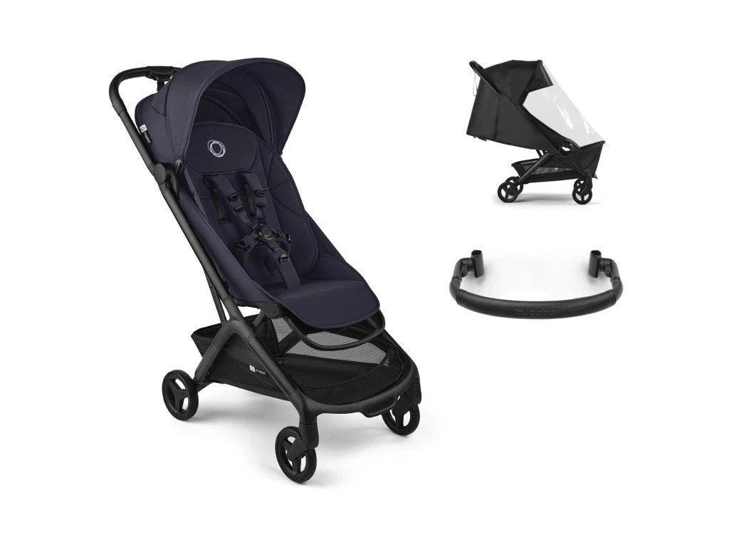 E-shop Bugaboo výhodný set Butterfly 2 Essential, Deep Indigo