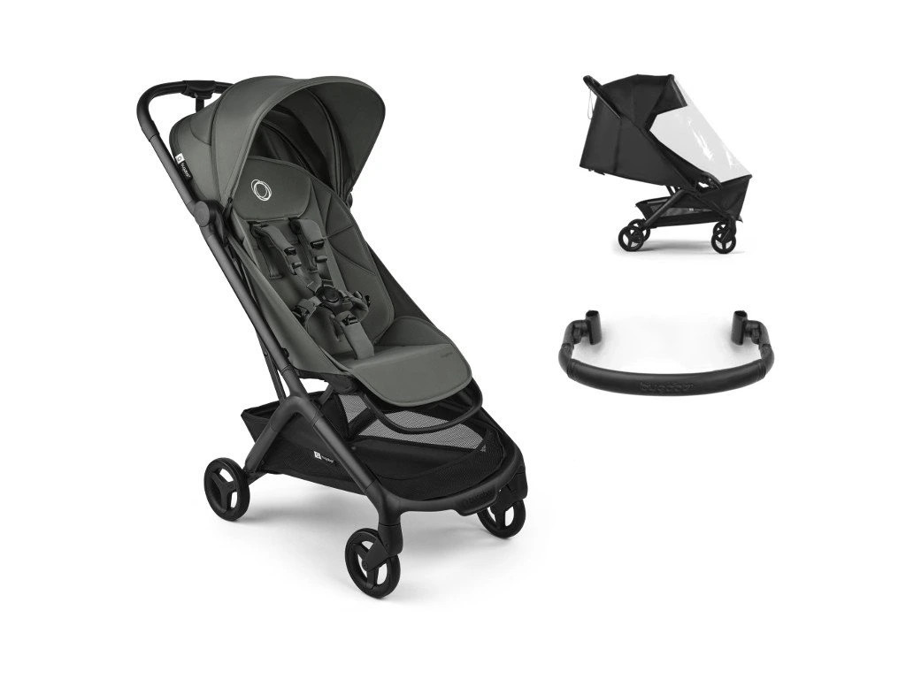 E-shop Bugaboo výhodný set Butterfly 2 Essential, forest green