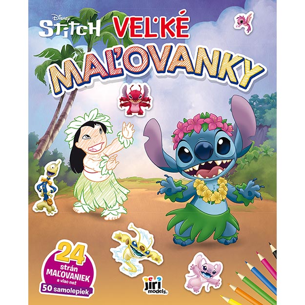 E-shop Jiri Models Veľké maľovanky Lilo & Stitch