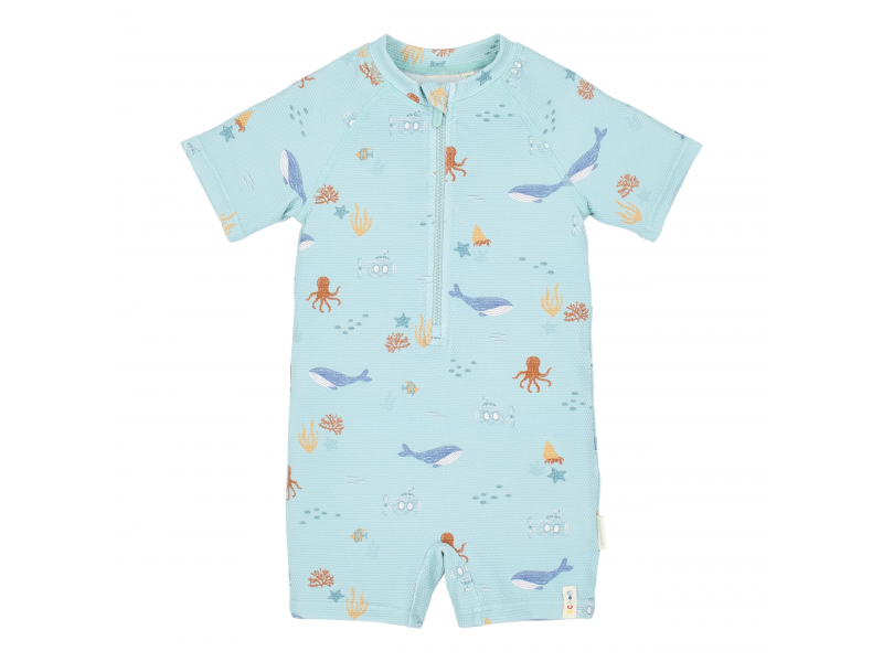 E-shop Little Dutch Plavky krátky rukáv Ocean Friends veľ. 86/92