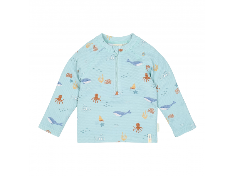 E-shop Little Dutch Plavecké tričko dlhý rukáv Ocean Friends veľ. 98/104