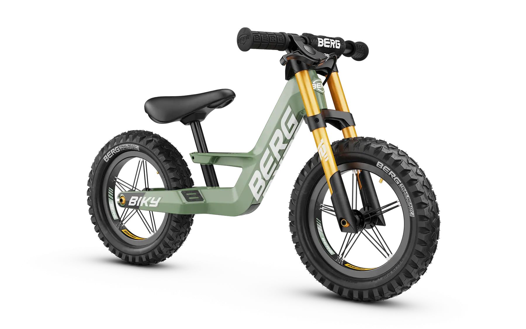 E-shop Berg Toys Berg odrážadlo Biky Cross s brzdou farba:green