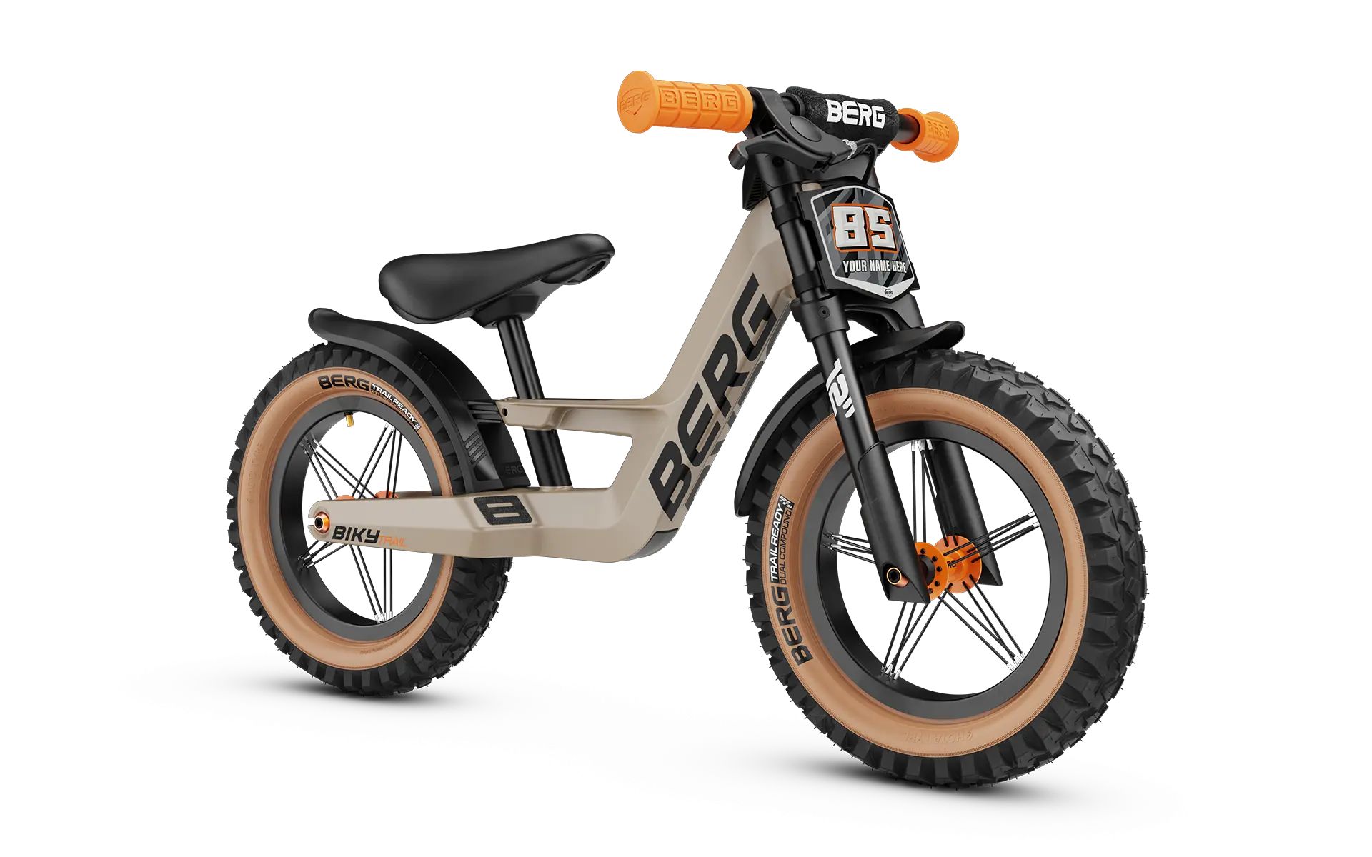 E-shop Berg Toys Berg odrážadlo Biky TRAIL s brzdou farba:sand